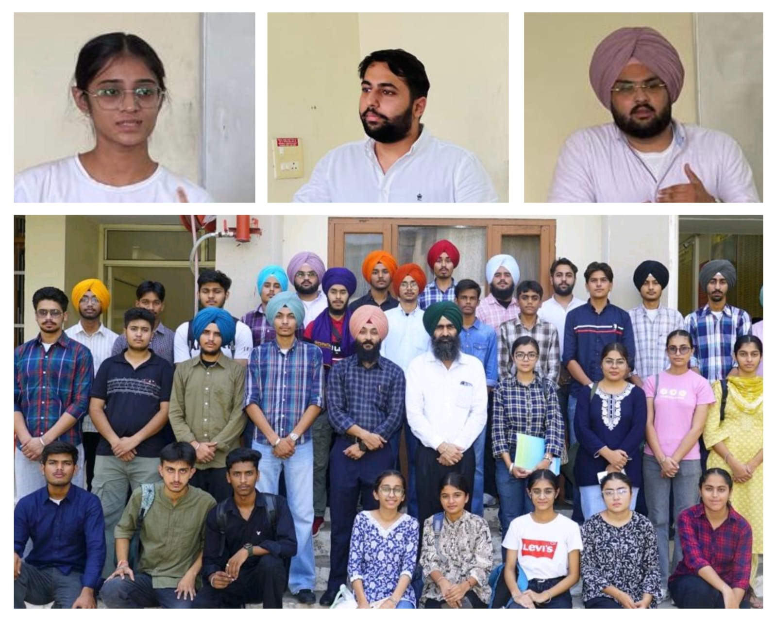 Elocution competition conducted at Khalsa College Patiala on the topic 'Punchayati Raj System in India'